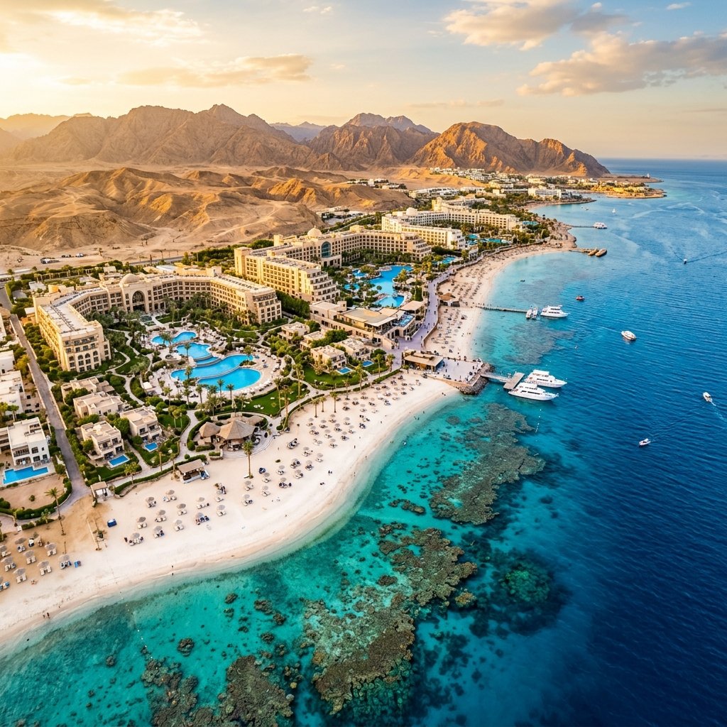 Sharm El Sheikh coastline